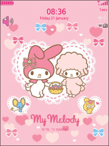 My Melody and a sweet basket