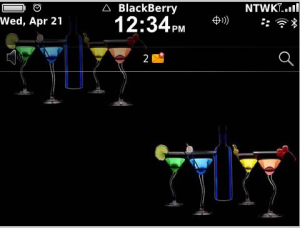 Have A Drink on me Theme for BlackBerry Bold 9650 9700 OS 6